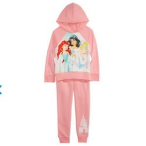 Disney Little Girls Jogger Set